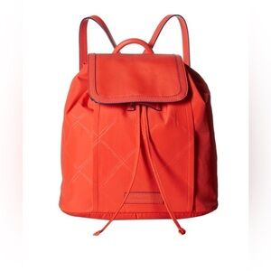 Vera Bradley Stylish Orange Backpack/Purse for Women